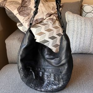 The Sak Black Leather Boho